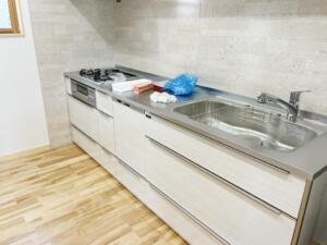 リフォーム完成後の写真 最新システムキッチン