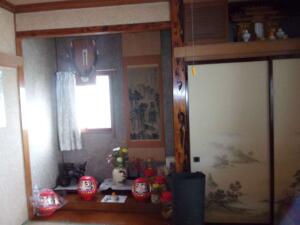 リフォーム前の写真 床の間