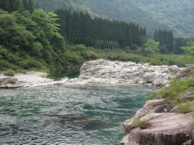 飛騨川写真