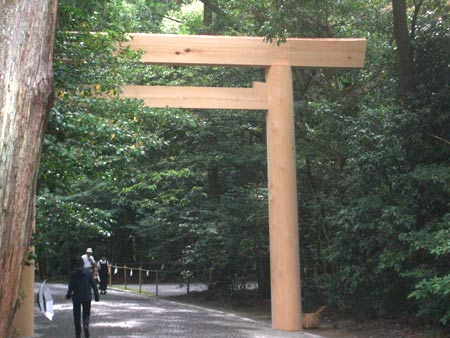 伊勢神宮鳥居