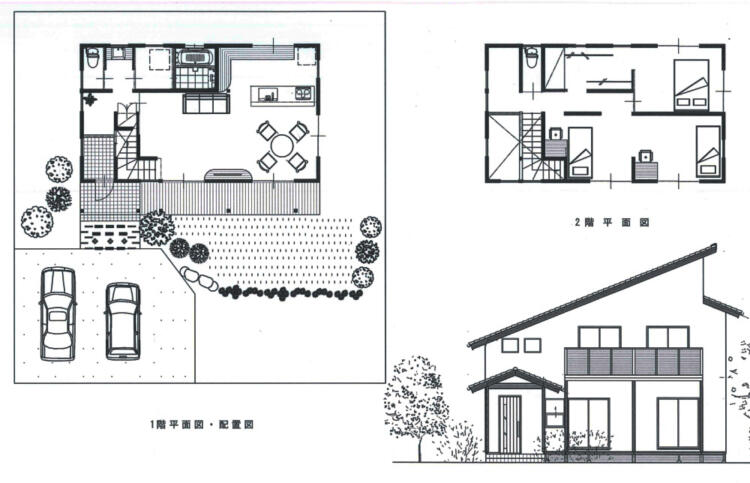 無添加住宅の家　すくすく　間取り図面例